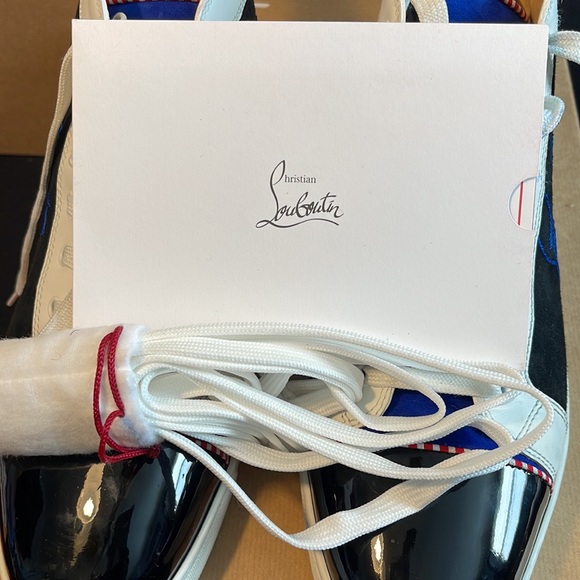 ✨HOST PICK✨ Men’s Navy Louis Flat High Tops - Picture 15 of 16